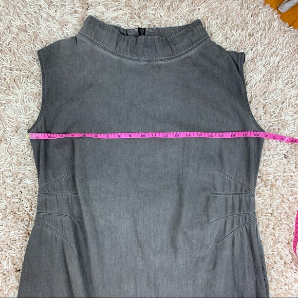 Sarah Pacini Short Jeans Denim Dress A3 T2 (M/L) - Picture 8 of 16